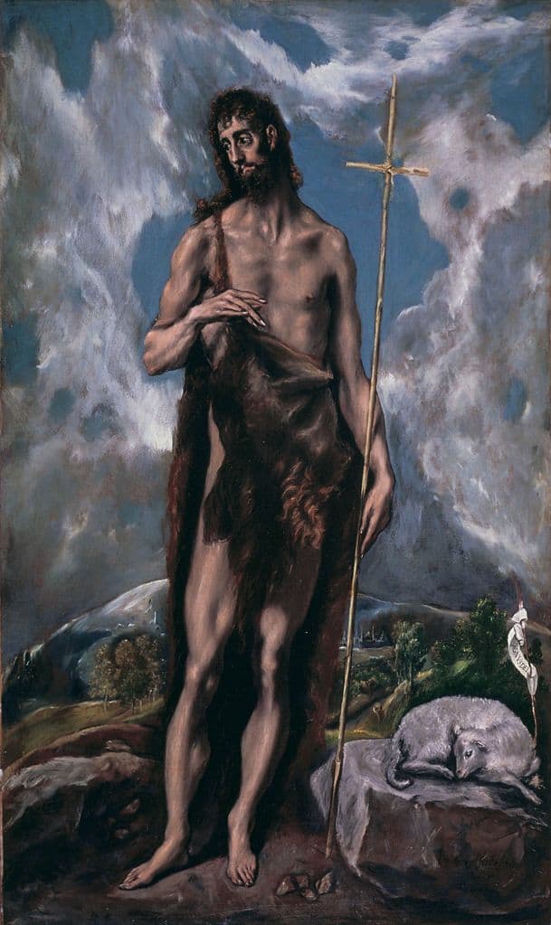 Эль Греко. Иоанн Креститель. 1600-1605